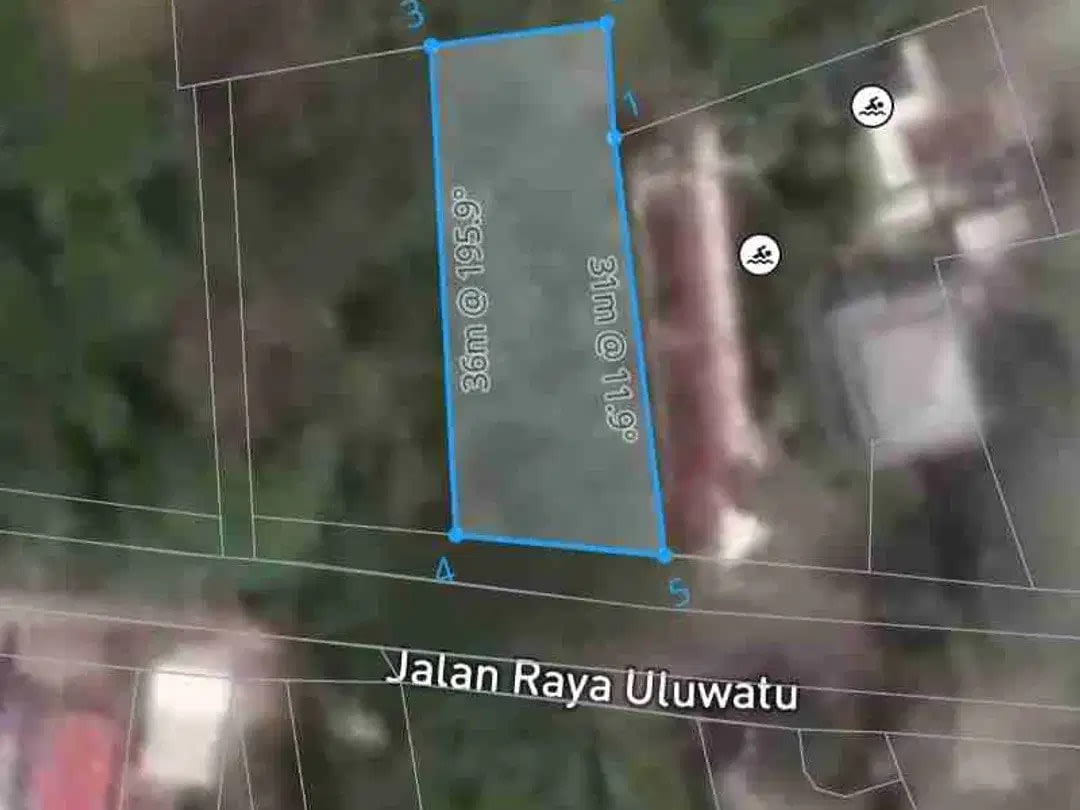Tanah Komersial Main Road Uluwatu Dekat Pantai Nyang Nyang - Image 1 of 9