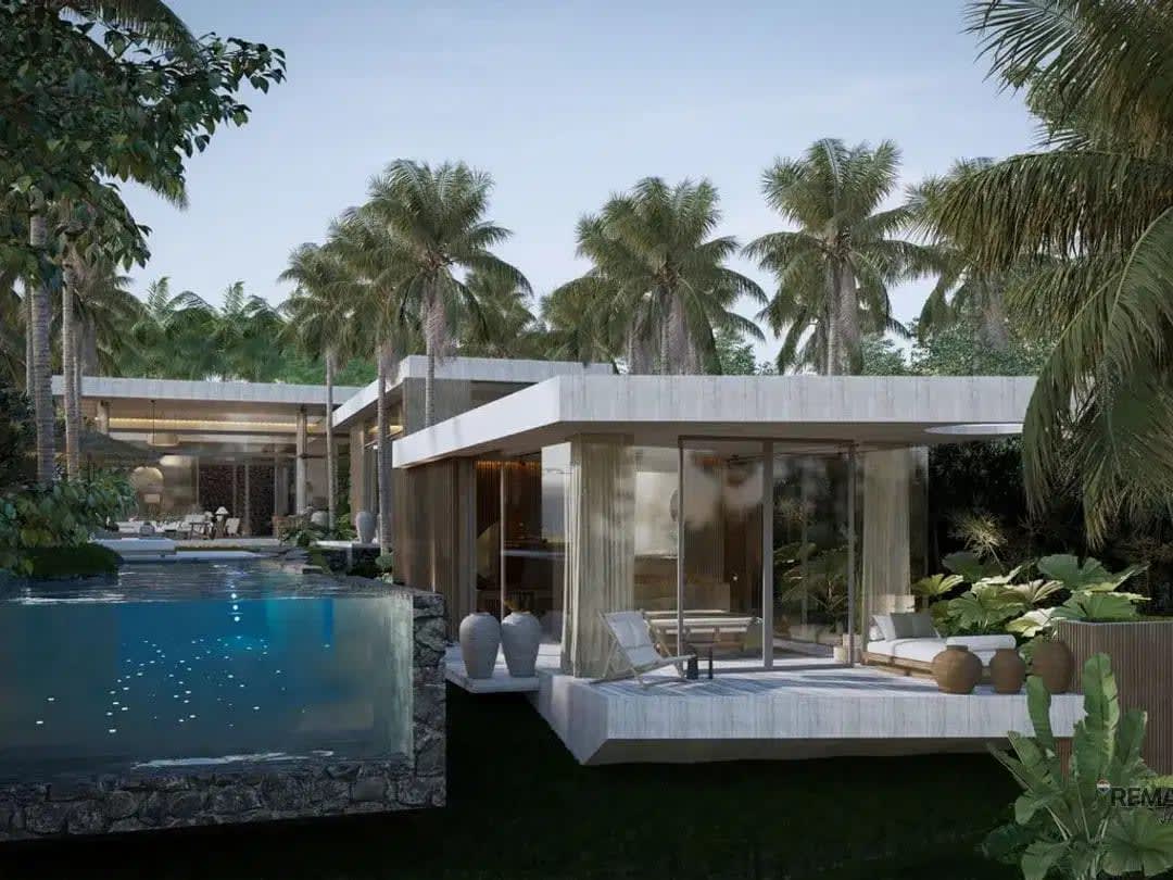 Luxury Tropical 3Br Freehold Villa With Serene Nature Views In Ubud - Image 1 of 9