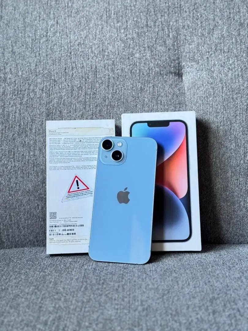 iPhone 14 128GB Ex Resmi iBox - Image 1 of 5