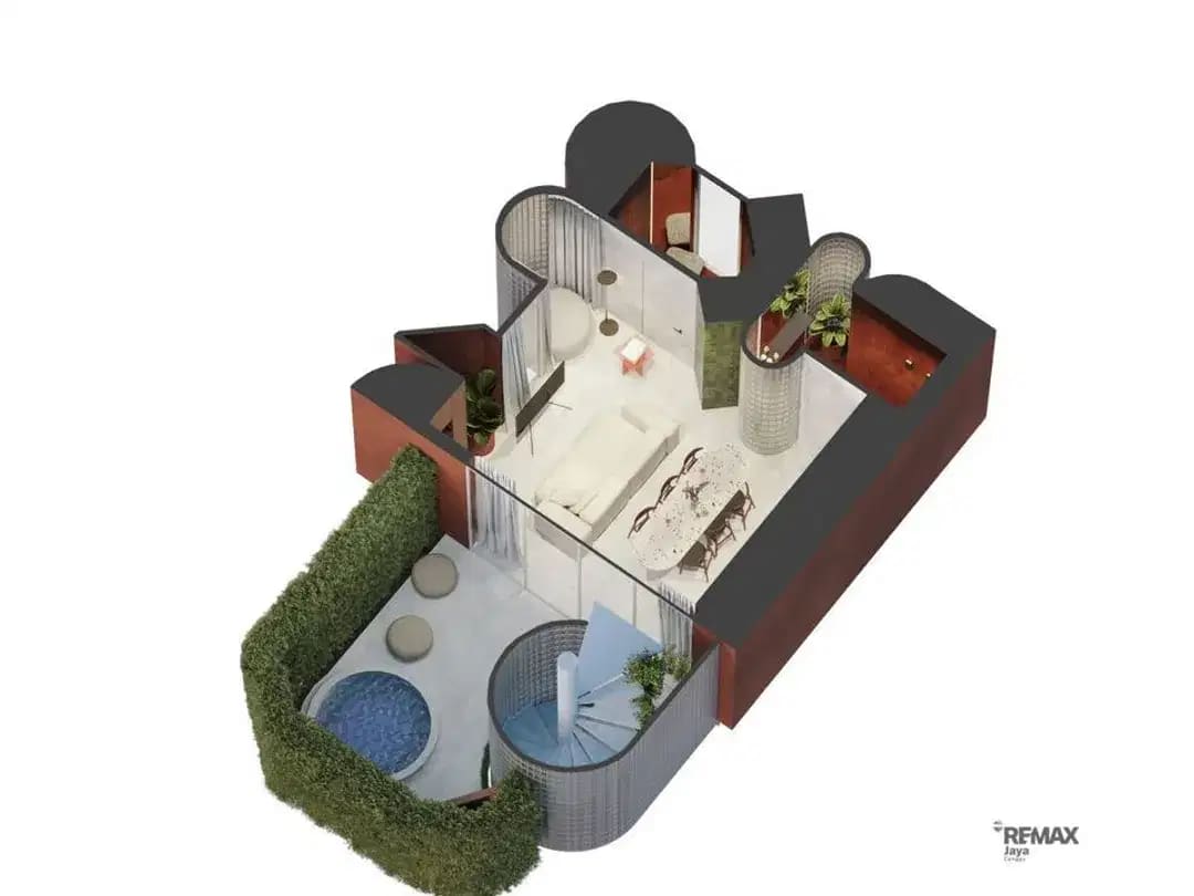 Luxury Townhouse With 50-Year Leasehold In Ubud - Image 1 of 10