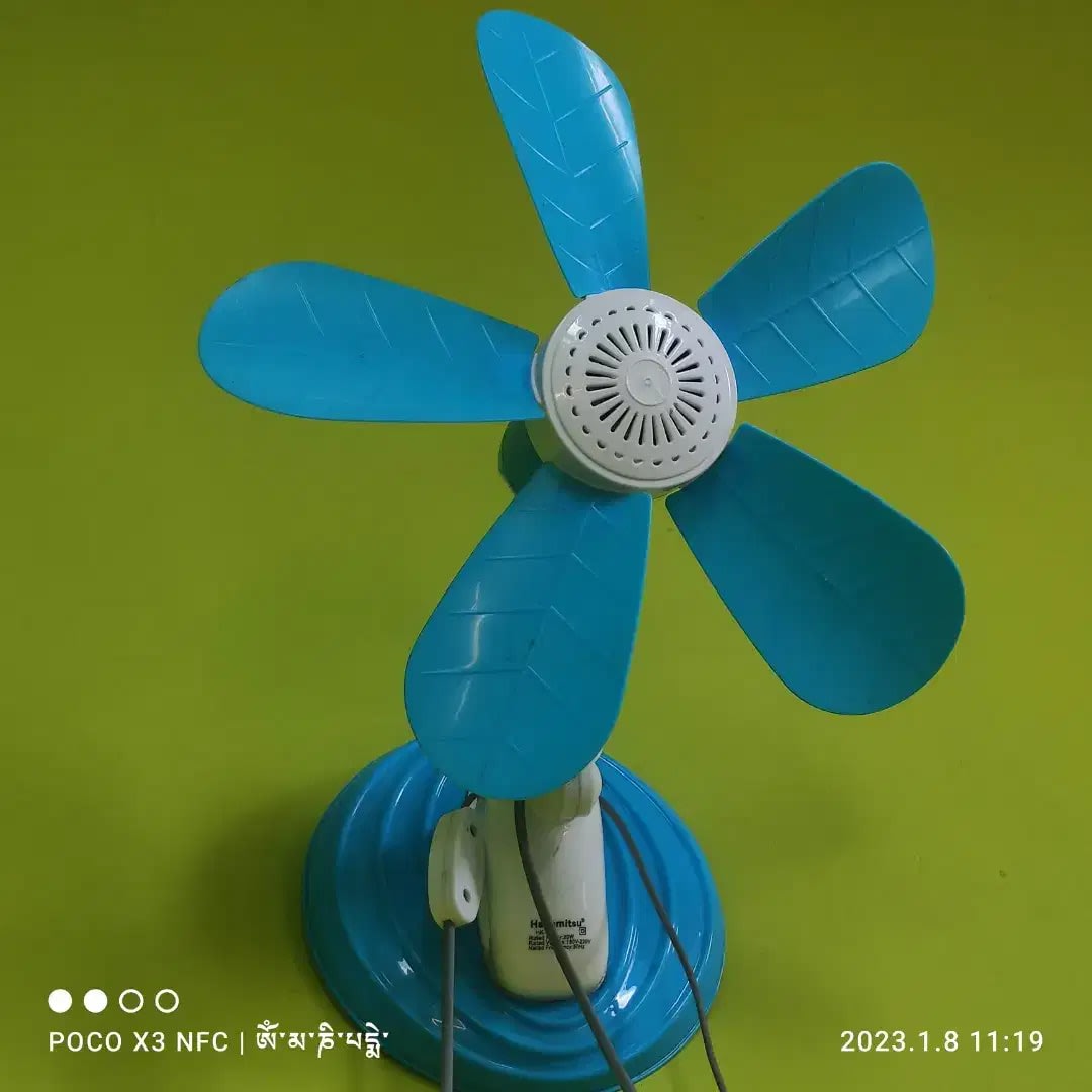 kipas angin 3in1 (nempel di dinding, meja & lantai) - Image 1 of 1