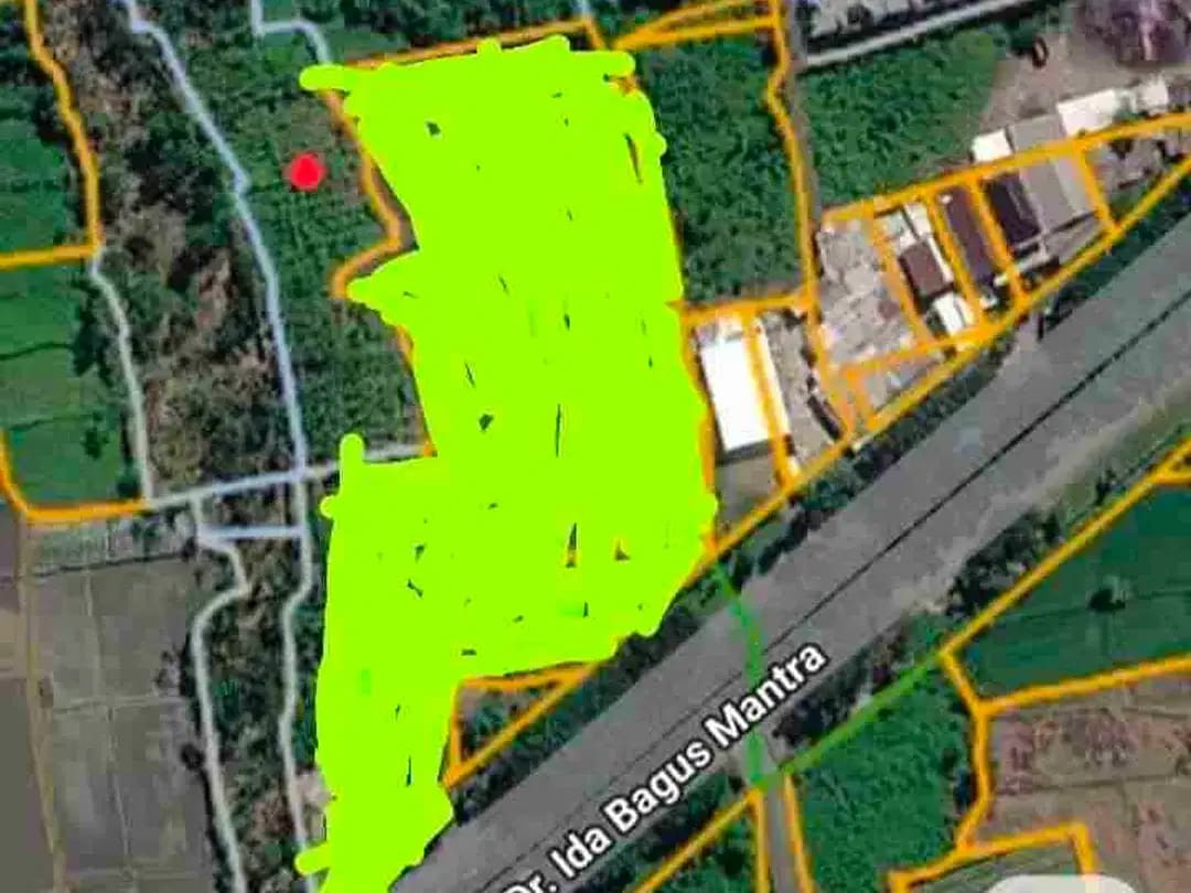 sewakan tanah 1,2 ha lokasi utama by pass IB Mantra Siut Gianyar bali - Image 1 of 5