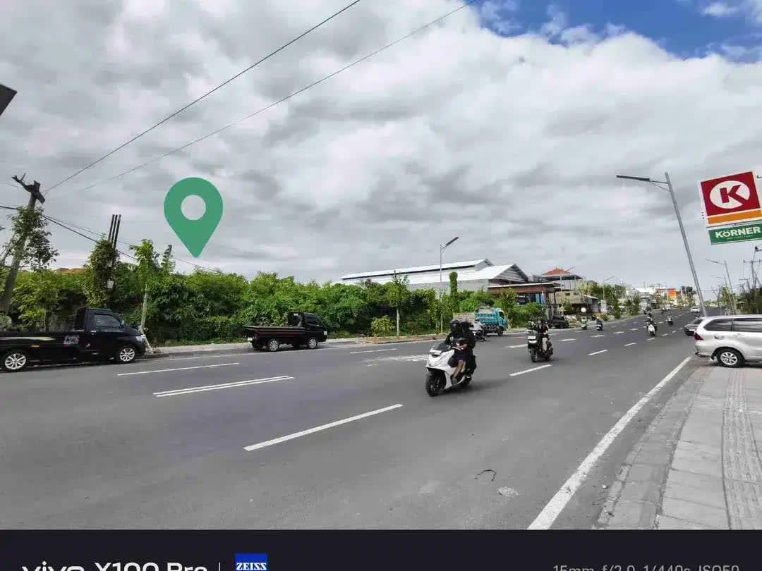 TANAH KOMERSIL 57,45 are lebar 58mtr lebar jln 20mtr SHM zona perdagangan jasa - Image 1 of 10