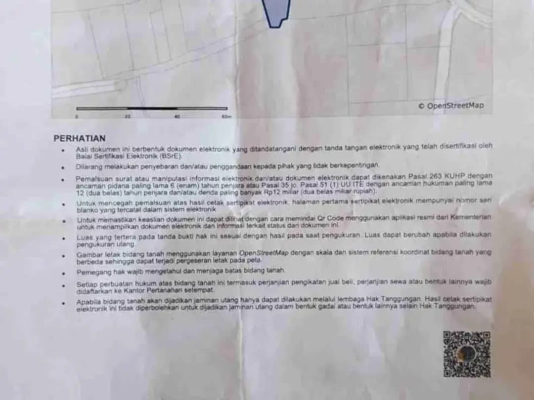 Tanah eksklusif di Kuta Selatan - Image 1 of 2