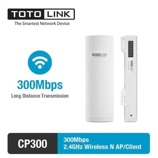 Wireless Wifi Outdoor Totolink CP300 Kuat & Jauh - Image 1 of 1