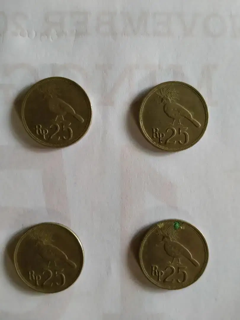Uang koin 25 Tahun 1971 - Image 1 of 1