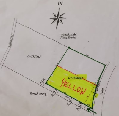 FOR RENT LAND 15 ARE – CANGGU - Thumbnail 2