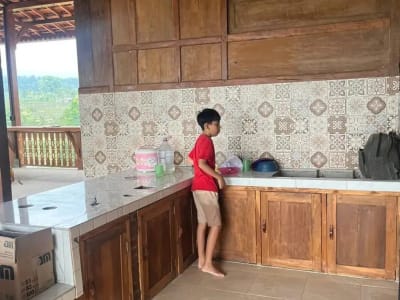 DIJUAL DISEWAKAN RESTO &amp; VILLA EKSOTIS DI JATILUWIH – LAHAN 2.400 M² DENGAN VIEW SAWAH &amp; GUNUNG BATUKARU - Thumbnail 8