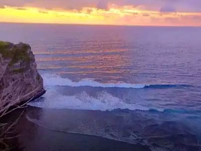 Tanah Cliff Front full sunset Tebing Uluwatu - Thumbnail 1