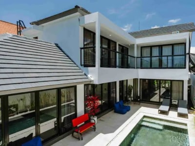 Villa Mewah Modern Berawa Dekat Pantai dan Restoran - Thumbnail 5