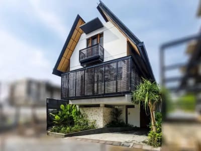 Villa Baru 3 Lantai Ready Fully Furnished Di Premium Canggu - Thumbnail 1