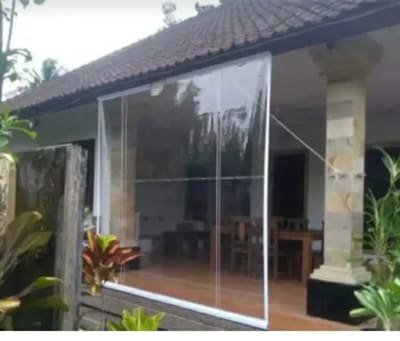 Tirai plastik tebal pvc transparan - Thumbnail 5
