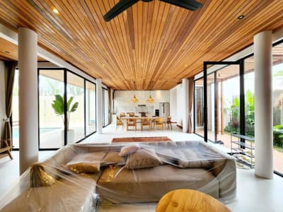 Luxury Villa di Tumbak Bayuh Canggu , Sangat Eksklusif dengan Pemandangan Sawah yang Menakjubkan! - Thumbnail 4
