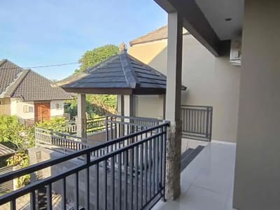 DISEWAKAN 4BR Semi Villa View Sawah &amp; Gunung – Dekat Sanur, - Thumbnail 8