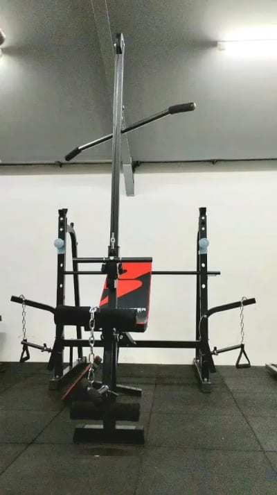 Bench press pull down lengkap+beban 40kg
Harga muraah Promoo - Thumbnail 2