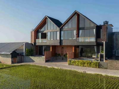 DIJUAL VILLA MODERN, SINGAPADU, UBUD, GIANYAR - Thumbnail 1