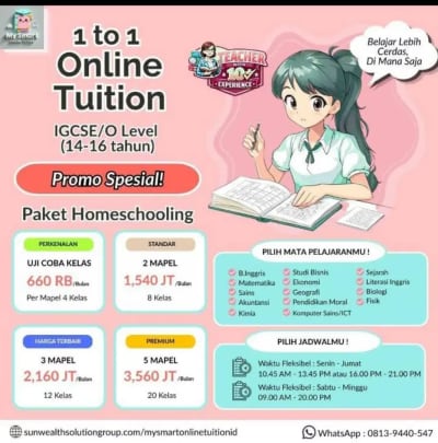 Les Online Privat Murah SD SMP SMA | Mapel Lengkap - Thumbnail 6
