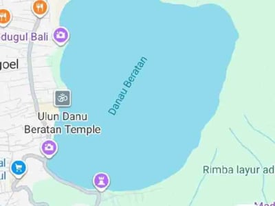 Jual Tanah Pinggir Danau, Tabanan, Bali - Thumbnail 2