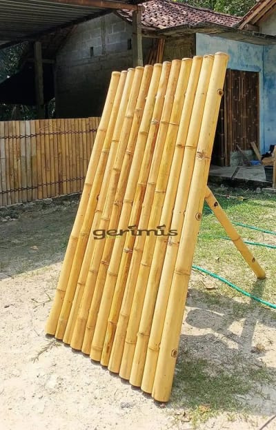 pagar bambu unik - Thumbnail 3