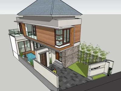 Villa denpasar Timur dengan Pool - Thumbnail 5