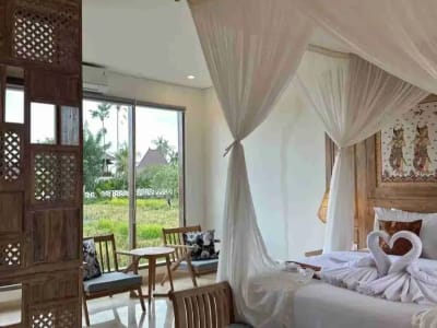 DIJUAL VILLA BARU DENGAN VIEW SAWAH, KEMENUH, GIANYAR,UBUD - Thumbnail 5