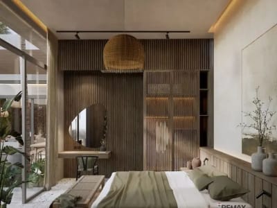 Luxury Tropical 3Br Freehold Villa With Serene Nature Views In Ubud - Thumbnail 3