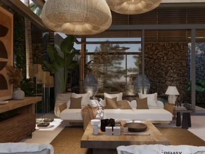 Luxury Tropical 3Br Freehold Villa With Serene Nature Views In Ubud - Thumbnail 2