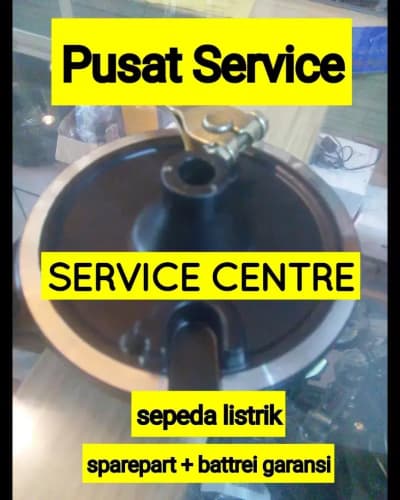 Kampas rem sepeda listrik service center - Thumbnail 1