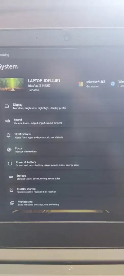 Lenovo IdeaPad Slim 3 14IIL05 - Intel Core i3 Gen 10 / SSD 512GB - Thumbnail 5