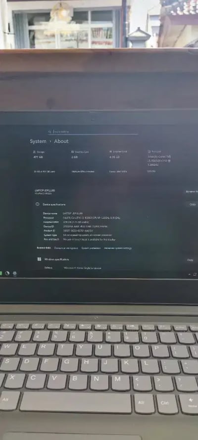 Lenovo IdeaPad Slim 3 14IIL05 - Intel Core i3 Gen 10 / SSD 512GB - Thumbnail 7