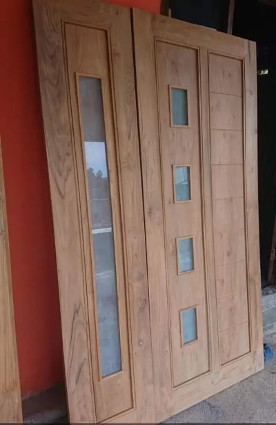 Pintu kusen bahan kayu jati - Thumbnail 6