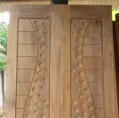 Pintu kusen bahan kayu jati - Thumbnail 5