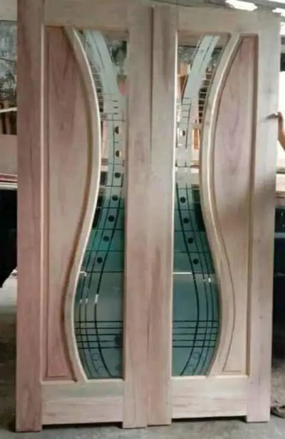 Pintu kusen bahan kayu jati - Thumbnail 10