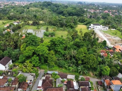 Tanah Murah di Sentral Ubud Dekat Restoran dan Fasilitas Umum - Thumbnail 4