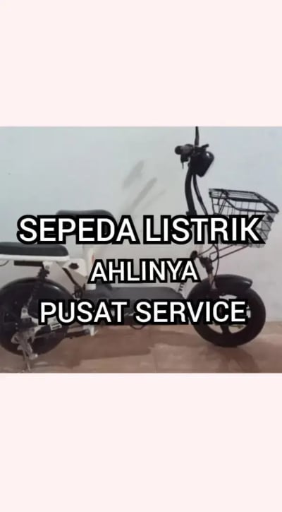 Sepeda Listrik Sparepart Tersedia - Thumbnail 1