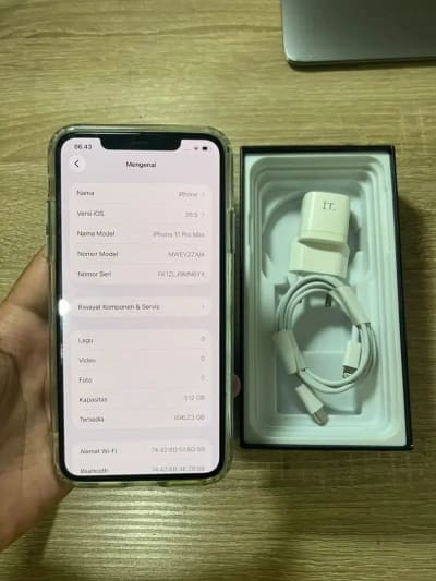 IPHONE 11 PRO MAX 512 ex KEMENPERIN - Thumbnail 7