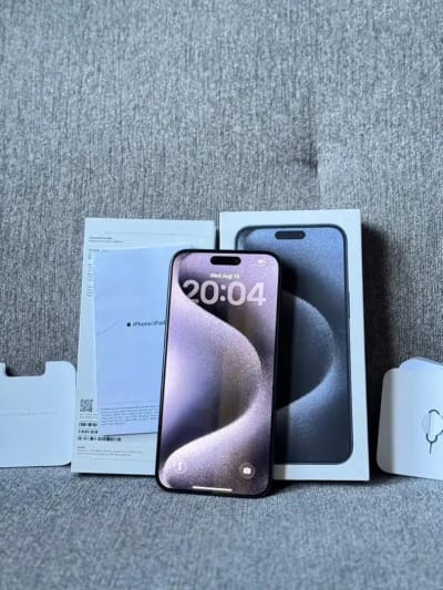 iPhone 15 Pro Max 512GB iBox Rare Unit Fullset Original - Thumbnail 4