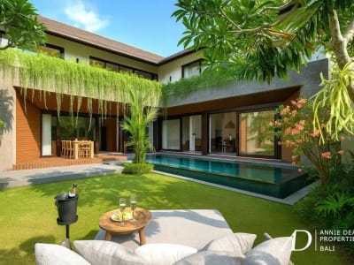 FREEHOLD | MODERN VILLA WITH COMMERCIAL SHOPFRONT IN CENTRAL CANGGU - Thumbnail 3