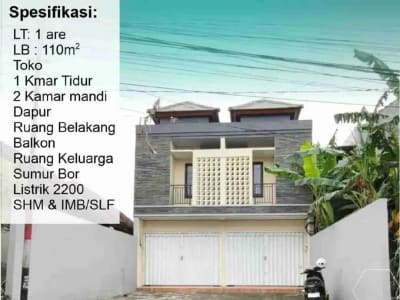 Ruko Siulan Denpasar Timur - Thumbnail 2