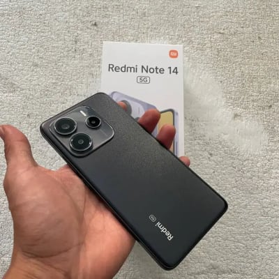 Redmi Note 14 5G Warna Midnight Black 12/512GB - Thumbnail 4