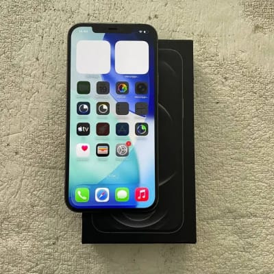 iPhone 12 Pro Max Cukai Warna Graphite 256GB - Thumbnail 1