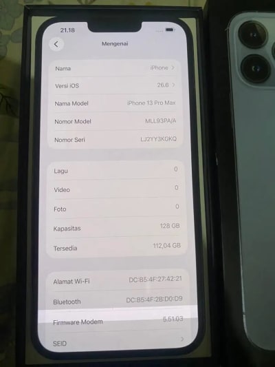 iphone 13 promax 128gb ibox - Thumbnail 3