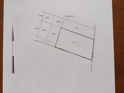 TANAH LANGKA 9 ARE SIAP BANGUN DI BERAWA CANGGU – LOKASI PREMIUM DEKAT PANTAI &amp; ATLAS - Thumbnail 3