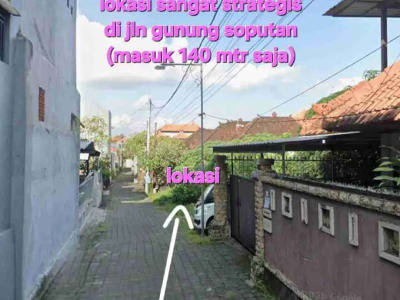 Jual tanah 192m2 x 2 di perumahan PURI TAMAN jln GUNUNG SOPUTAN area TEUKU UMAR BARAT padang sambian Denpasar Bali - Thumbnail 4