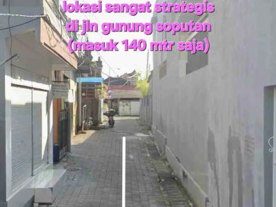 Jual tanah 192m2 x 2 di perumahan PURI TAMAN jln GUNUNG SOPUTAN area TEUKU UMAR BARAT padang sambian Denpasar Bali - Thumbnail 3