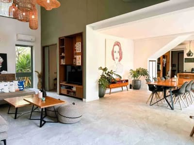 Villa Mewah Pererenan 2 Bangunan Konsep Tropical Living - Thumbnail 4