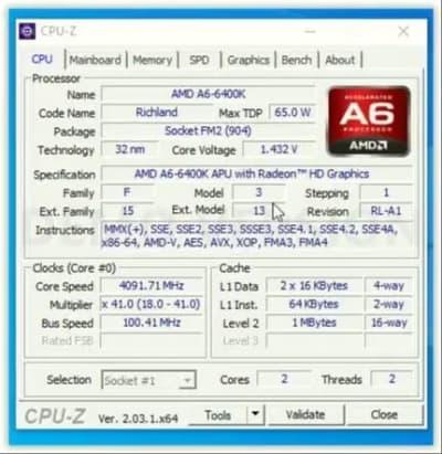 Amd ECS A68F2P-M4v, A6-6400K 4.1GHz,DDR3 8Gb,SSD 240Gb,HDD320Gb - Thumbnail 5