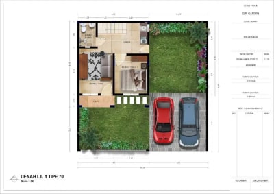 Rumah Indent Perumahan Giri Garden - Listrik Underground - Thumbnail 7