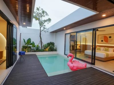Dijual Vila Kompleks Baru di Jimbaran Dekat Pantai, ROI Tinggi, Dibayarkan di Depan! - Thumbnail 2