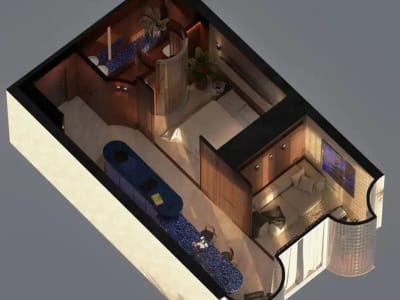 Modern 1-Bedroom Apartment With 50-Year Leasehold In Ubud - Thumbnail 2